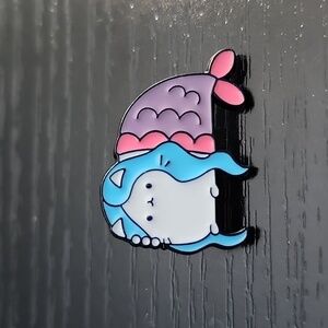 Mermaid Cat Enamel Pin